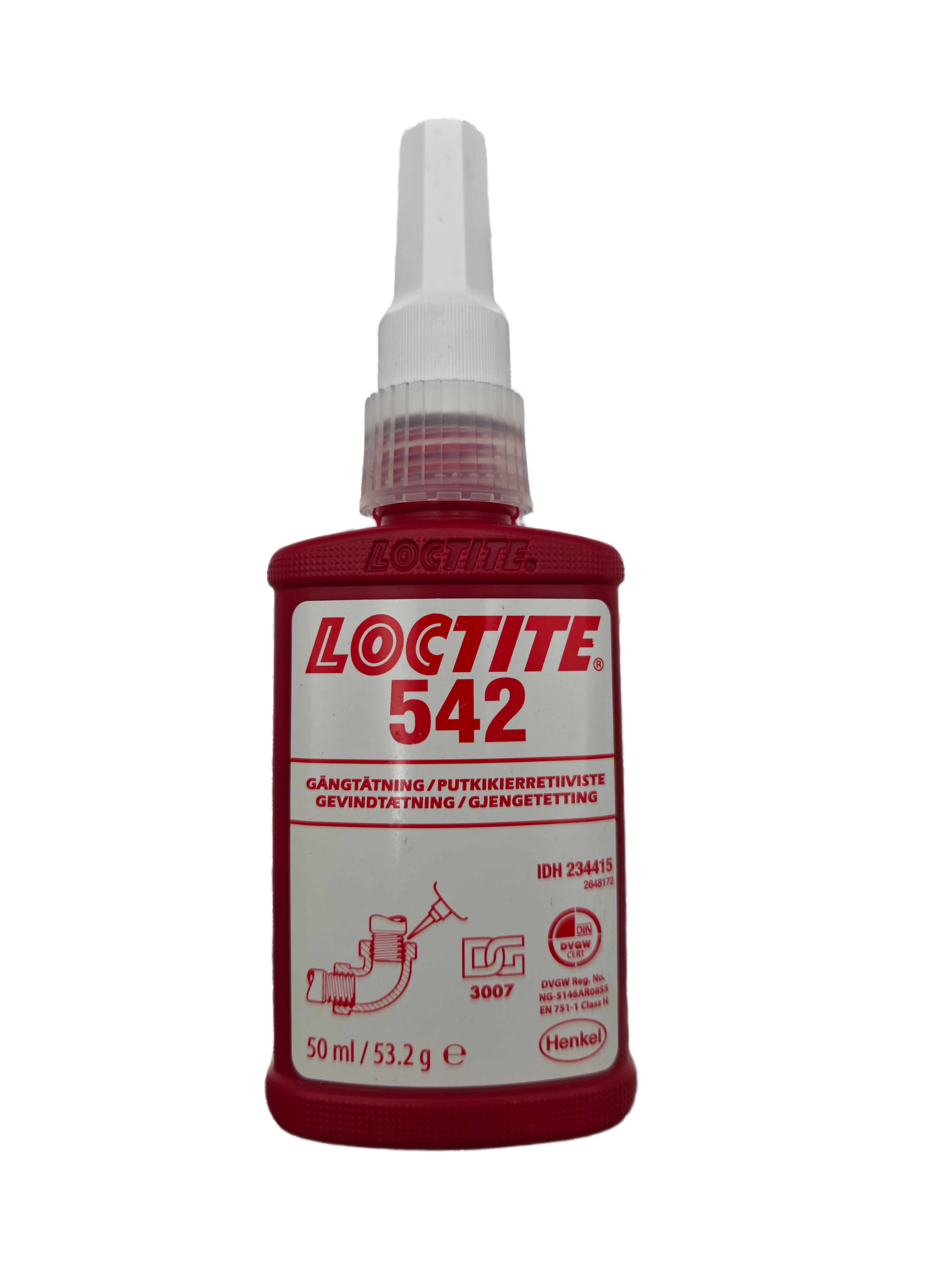 乐泰542管螺纹密封剂 LOCTITE542
